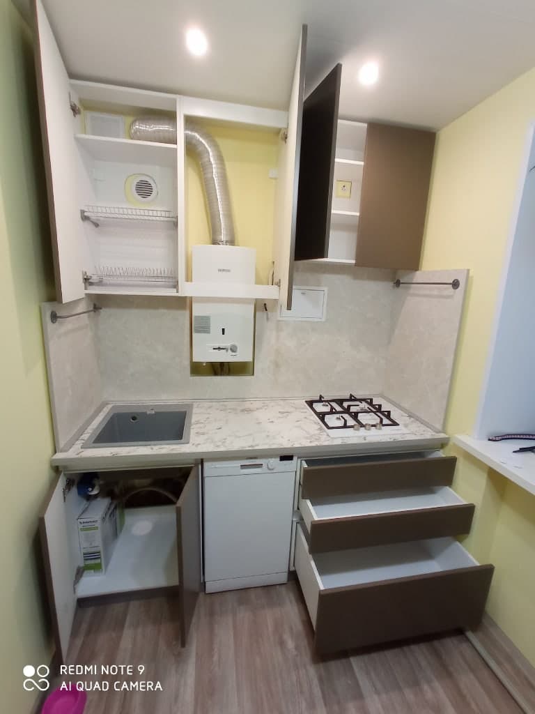 Сдали сегодня вот такую кухню. Кухня расположена п... — фото 6