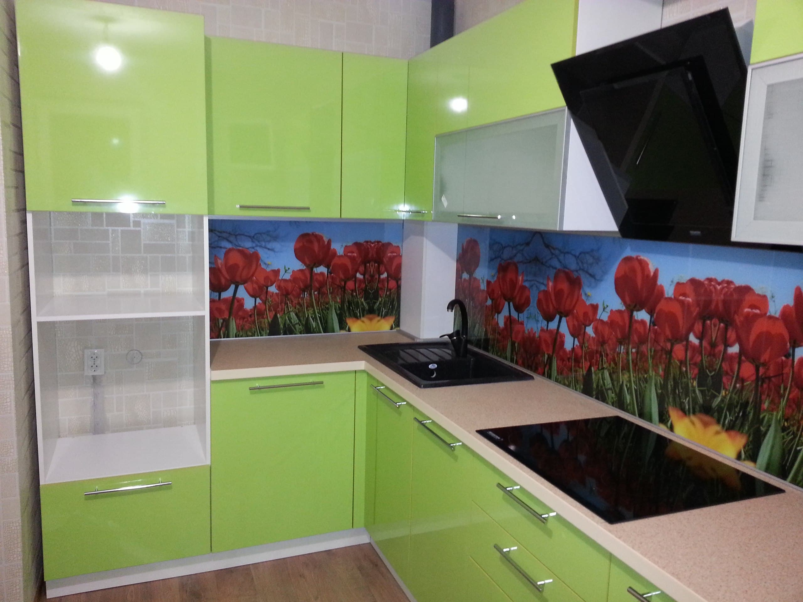 Вот сдали красивую кухню