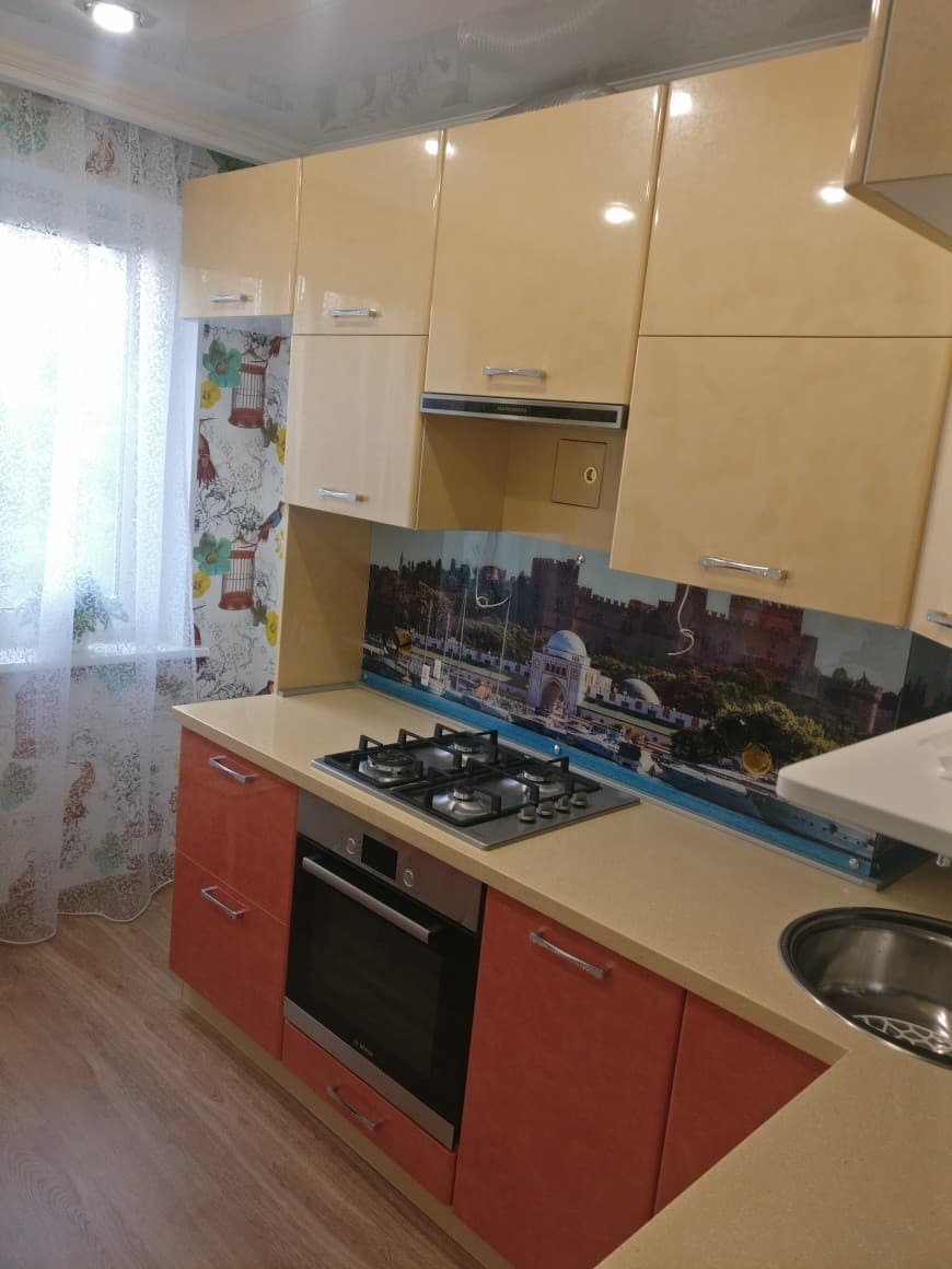 Доделали сегодня вот такую кухню. Фасады пластик, ...